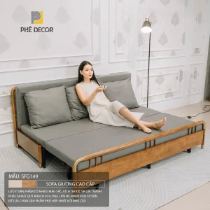 Mẫu Fremont SFG149 là hiện thân của một chiếc mẫu sofa giường chuẩn mực theo phong cách Bắc Âu