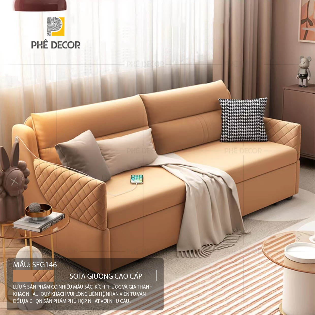 Sofa giường kéo Ehno SFG146