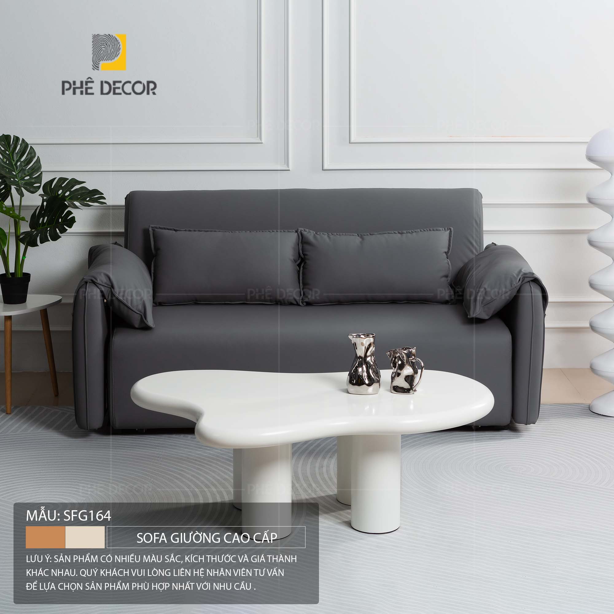 Sofa Giường Tự Động Alva SFG164