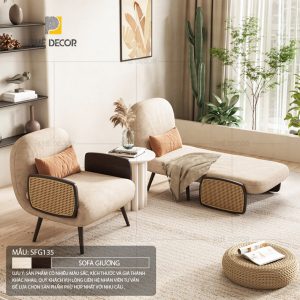 Mix & Match” sofa giường đơn tránh bị lạc quẻ trong không gian sống