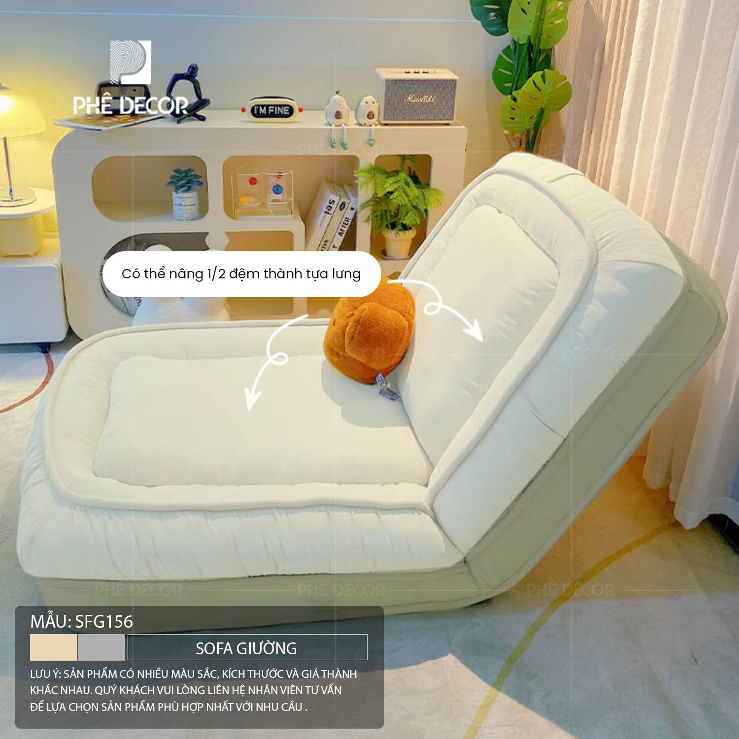 SFG156 - Sofa Lười Thư Giãn