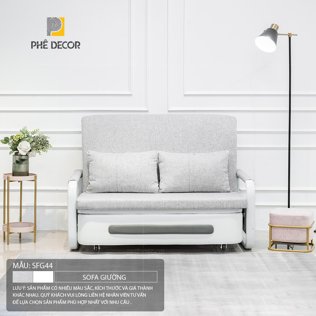 Sofa Giường Gấp Gọn -  Sofia SFG44