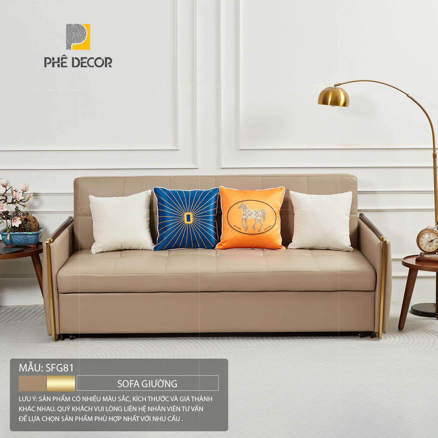 Sofa Giường Manarola SFG81
