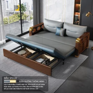 Sự đa dạng về kiểu dáng là một điểm mạnh của sofa giường thông minh Phê luxury