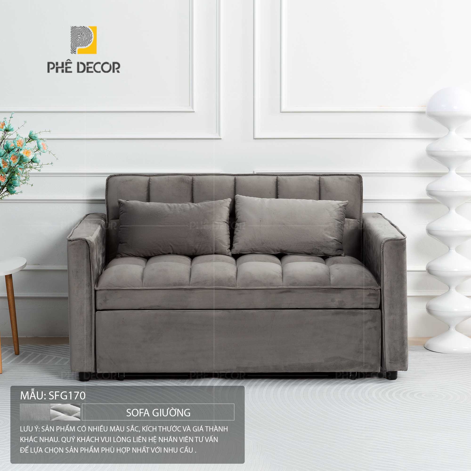 Sofa giường xuất Mỹ Ravenna SFG170