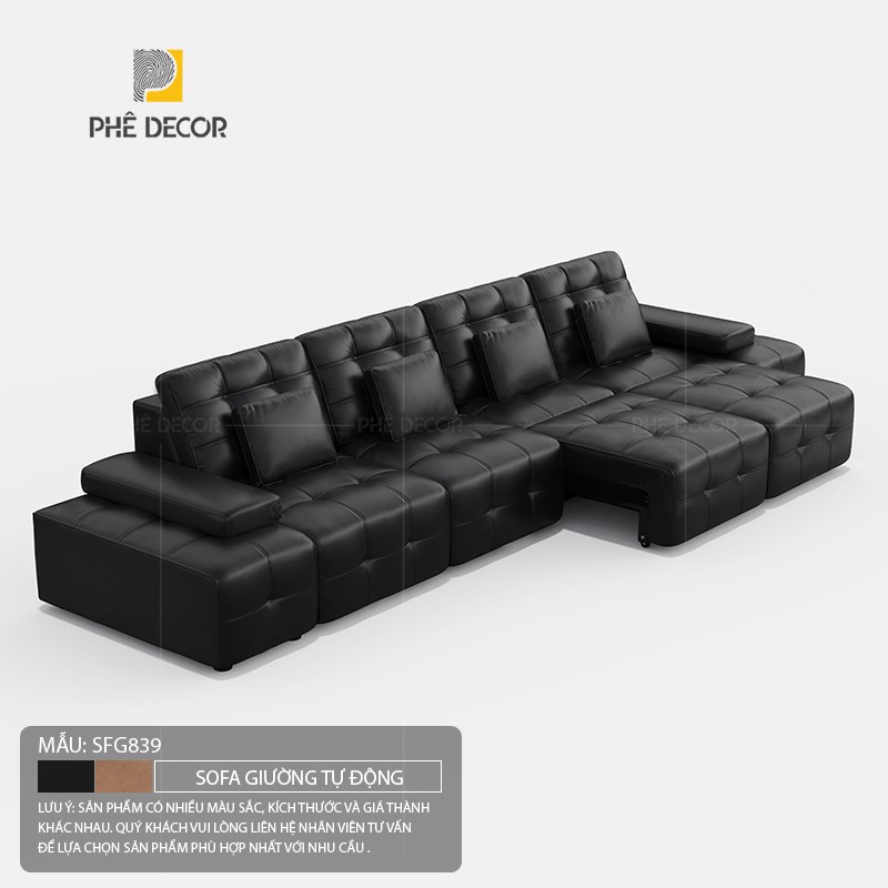 Sofa giường tự động STD839