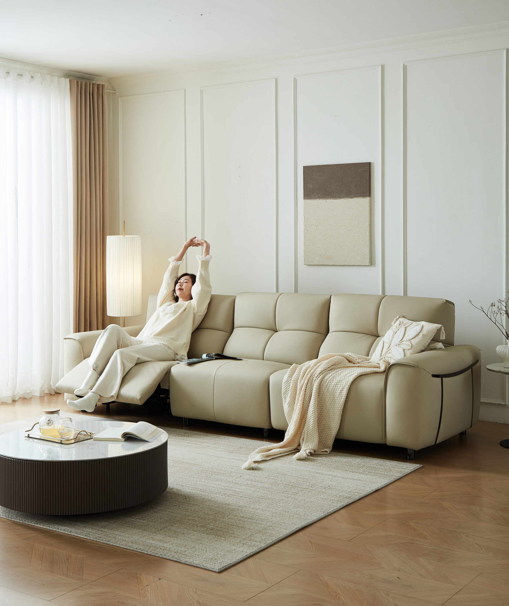 Sofa Chỉnh Điện cao cấp - Nội thất thông minh Phê Decor